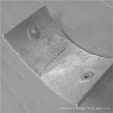 Custom made Concrete mixer Wear parts